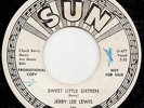 JERRY LEE LEWIS  SWEET LITTLE SIXTEEN  US OG PROMO 9 SUNRAYS SUN ROCKIN CLASSIC