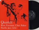 LP Russ Freeman & Chet Baker Quartet - same FRESH SOUND PJ-1232..RI..NM