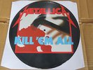 METALLICA Kill 'Em All MUSIC FOR NATIONS LP RARE UK ORIGINAL PICTURE DISC MFN7P