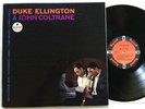 DUKE ELLINGTON & JOHN COLTRANE IMPULSE A-30 Orange Black VG Vinyl VG+ Cover