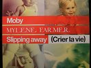 ?? MAXIS 45 T  VINYL MYLENE FARMER - MOBY - SLIPPING AWAY ( CRIER LA VIE ) ??