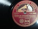COMEDIAN HARMONISTS Ungarischer Tanz No.5 Brahms Barcarole Hoffmanns UK EG 3303