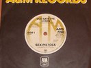 SEX PISTOLS GOD SAVE THE QUEEN A&M 7