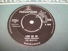 THE BEATLES ---LOVE ME DO---RARE BLACK LABEL 1963---VG