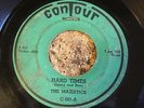 Majestics Hard Times / Teen Age Gossip CONTOUR 501 DETROIT Doo Wop Soul 1959
