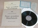 BACH St. Matthew Passion KARL RICHTER 1950s 1stPress ARCHIV 4LP MINT