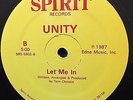 UNITY - I'm Sorry/Let Me In 12' RARE UNKNOWN MODERN SOUL BOOGIE FUNK 1987 HEAR