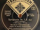 Furtwängler. Bruckner (Symphony 7 - 2nd movement). Tel SK 3230-2 (3). NM(-)