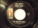Soul 45 Collector-HESITATIONS-SHE WON'T COME BACK/I'LL BE RIGHT THERE-KAPP-Hear