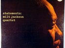 MILT JACKSON QUARTET: STATEMENTS-RECORD APPEARS UNPLAYED, MINT, RVG STEREO