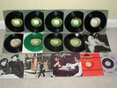 JOHN LENNON (14x) Apple/Geffen/Capitol etc 45's w/Four Picture Sleeves Nice Lot