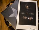 DAVID BOWIE - BLACKSTAR - DELUXE LIMITED CLEAR VINYL LP RARE + LITHOGRAPH