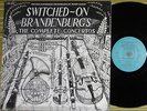 WENDY CARLOS, SWITCHED - ON BRANDENBURGS 2xLP 1980 RARE GERMANY NM/NM/EX+ INSERT