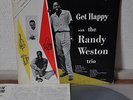 Get Happy With The Randy Weston Trio Japan LP 1974 Victor SMJ-6063M Insert