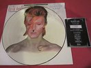 DAVID BOWIE ALADDIN SANE PICTURE DISC VINYL LP LIMITED IMPORT W/SLEEVE RARE NM