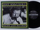 ZOOT SIMS Choice PACIFIC JAZZ LP NM