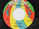 NORMA RUDD: He's Mine / Something Keeps Telling Me 45 (dj) rare Soul