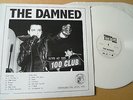 THE DAMNED Live at the 100 Club 6/7/76 LP WHITE VINYL CMQLP1499