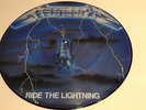Metallica LP ''Ride The Lightning'' Blue Picture Disc Vinyl