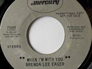 BRENDA LEE EAGER: When I'm With You / Let Me Be 45 (dj) rare Soul