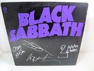 BLACK SABBATH master of reality LP VINYL + POSTER  warner 1971 SIGNED no coa USA