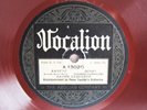78rpm AARON LEBEDEFF Yiddish: KAVKAZ Jewish Love Song - ACOUSTIC VOCALION