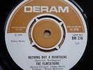 THE FLIRTATIONS Nothing But Heartache UK 1st NORTHERN SOUL DERAM 7” 45 NM 