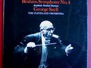 BRAHMS,SYMPHONY NO.4,SZELL,COLUMBIA,EMI, SAX 5292,MADE IN U.K.LP,EXCELLENT VINYL