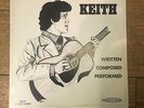 Keith - Written Composed Performed LP Vinyl PRIVATE XIAN FOLK 86245 YMCS