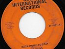 Pete Kado 45 Back Home To Stay on Soul International Rare Sweet Soul Hear it
