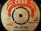 RUPIE EDWARDS-LONG LOST LOVE/UNCERTAIN LOVE PAMA CRAB BOSS SOUNDS EX+