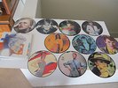 David Bowie Fashions BOW100 Original set of 10 Picture Discs.