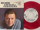 RED VINYL PROMO 45 + PS / STEVE LAWRENCE / GO AWAY LITTLE GIRL / COLUMBIA 42601