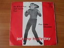 HALLYDAY JOHNNY    pas cette chanson/ce n'est pas just après tout  45giri