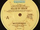 MOTORHEAD:Killed By Death(Edited)/Under The Knife.RARE Aussie/OZ 7