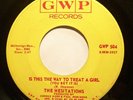Soul 45 - Hesitations - Is this the way to treat a girl - Mint-