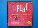 Edith Piaf coffret de 4 disques 45 tours USA F-45