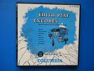 Edith Piaf coffret de 4 disques 45 tours USA F 4-22