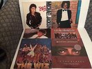 MICHAEL JACKSON 6 LPs OFF THE WALL IN THE CLOSET BAD THE WIZ THRILLER WE ARE THE