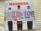 Madness It Must Be Love VS1405 Promo Sticker Press Release UK 7inch 45 single