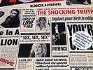 Guns N Roses Lies original with full set of stickers vinyl record lp