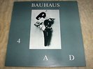 NEW mint BAUHAUS 4AD EP VINYL record UK white label BAD 312 1983 4A.D/4 AD/4 A.D
