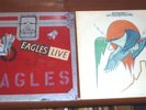 EAGLES LIVE ( 1980 - ASYLUM # BB705 ) & ON THE BORDER LP'S - 
