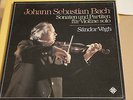 SANDOR VEGH Bach: Sonatas & Partitas for Solo Violin TELEFUNKEN Germany 3-LP