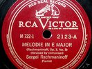 SERGEI RACHMANINOFF PIANO   own compositions   5 records 10