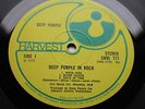 DEEP PURPLE IN ROCK 1st UK PRESS NO EMI TOP Audio PROG ROCK PSYCH BLUES MONSTER