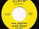 Vocal Jazz 45 HADDA BROOKS Rain Sometime/Stolen Love Alwin HEAR