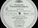 Mendelssohn: Symphony No. 4 - Karajan **Deutsche DG White Label Promo LP**