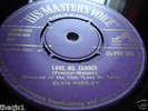 Elvis Presley Love Me Tender / Any Way You Want Me HMV 1956 7