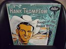 HANK THOMPSON Songs Of The Brazos Valley LP EX 1956 Capitol Records T-418 Teal